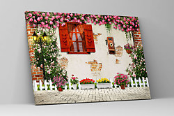 Obraz Malebná fasáda domčeka 1918